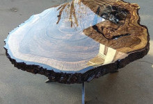Изготовление мебели на заказ из слэбов натурального дерева